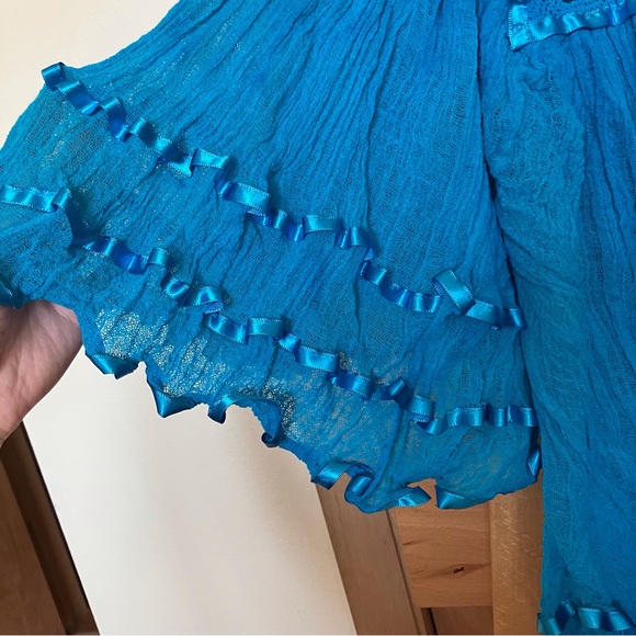 Blue fairy blouse! - Picture 3 of 7